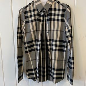 Burberry plaid shirt